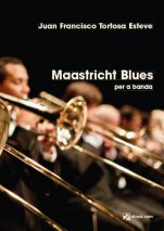 Maastricht Blues (partitura direcció)-Materials per a banda simfònica-Escoles de Música i Conservatoris Grau Mitjà-Partitures Intermig