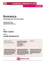 Romança-Cançoner (cançons soltes en pdf)-Escoles de Música i Conservatoris Grau Elemental-Partitures Bàsic