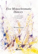 Five Monochromatic Dances-Música instrumental (publicación en papel)-Partituras Avanzado