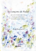 Sis cançons de Nadal (veus blanques)-Nadal-Música vocal (publicació en paper)-Partitures Intermig