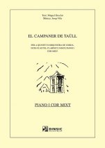 El Campaner de Taüll (Reducció piano)-Música coral catalana (publicación en papel)-Partituras Avanzado