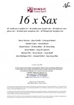 16 x Sax-Repertori per a Saxo (publicació en pdf)-Partitures Bàsic
