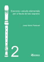 Exercicis i estudis elementals per a flauta de bec soprano 2-Frullato-Partituras Intermedio