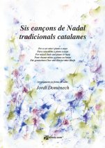 Sis cançons de Nadal (coro mixto)-Navidad-Música vocal (publicación en papel)-Escuelas de Música i Conservatorios Grado Medio-Partituras Intermedio