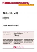 Still, still, still-Da Camera (piezas sueltas en pdf)-Partituras Básico