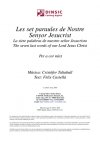 Les set paraules de Nostre Senyor Jesucrist (pdf)