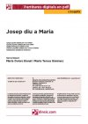 Josep diu a Maria