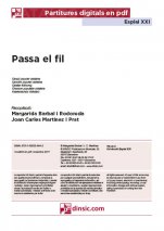 Passa el fil-Esplai XXI (peces soltes en pdf)-Escoles de Música i Conservatoris Grau Elemental-La música a l'educació general Educació Primària-La música a l'educació general Educació Secundària-Partitures Bàsic