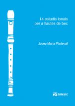 14 estudis tonals per a flautes de bec-Frullato-Escoles de Música i Conservatoris Grau Superior-Partitures Avançat