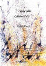 3 canciones populares catalanas 3-Música instrumental (publicación en papel)-Partituras Básico