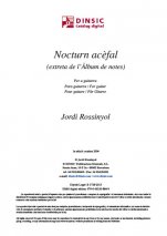 Nocturn acèfal-Àlbum de notes (piezas sueltas en pdf)-Partituras Básico
