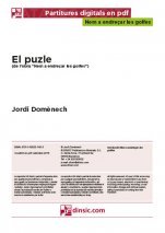 El puzle-Nem a endreçar les golfes (piezas sueltas en pdf)-Escuelas de Música i Conservatorios Grado Elemental-Partituras Básico