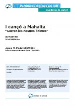 Cançó a Mahalta I (Corren les nostres ànimes)-Quaderns de cançó (peces soltes en pdf)-Escoles de Música i Conservatoris Grau Mitjà-Partitures Intermig