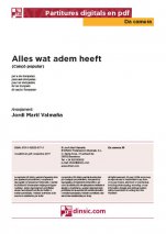 Alles wat adem heeft-Da Camera (separate PDF pieces)-Music Schools and Conservatoires Elementary Level-Scores Elementary