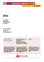 Biki-L'Esquitx (separate PDF pieces)-Music Schools and Conservatoires Elementary Level-Scores Elementary