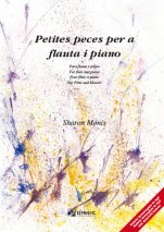 Petites peces per a flauta i piano-Música instrumental (publicación en papel)-Escuelas de Música i Conservatorios Grado Superior-Partituras Avanzado