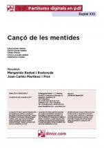 La cançó de les mentides-Esplai XXI (peces soltes en pdf)-Escoles de Música i Conservatoris Grau Elemental-La música a l'educació general Educació Primària-La música a l'educació general Educació Secundària-Partitures Bàsic