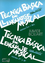 Técnica básica de lenguaje musical grado medio 3-4-Tècnica bàsica de llenguatge musical: Grau mitjà-Escuelas de Música i Conservatorios Grado Medio
