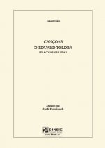 Cançons d'Eduard Toldrà  per a cor de veus iguals i piano-Música coral catalana (publicación en papel)-Escuelas de Música i Conservatorios Grado Medio-Partituras Avanzado-Partituras Intermedio