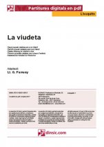 La viudeta-L'Esquitx (separate PDF pieces)-Music Schools and Conservatoires Elementary Level-Scores Elementary