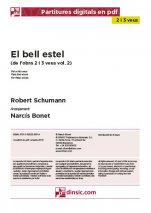 El bell estel-2-3 veus (separate PDF pieces)-Music Schools and Conservatoires Elementary Level
