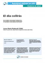 El dia colliràs-Quaderns de cançó (peces soltes en pdf)-Escoles de Música i Conservatoris Grau Superior-Partitures Avançat