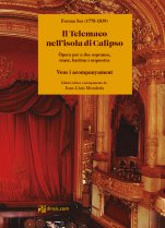 Il Telemaco nell'isola di Calipso (partitura de veus i acompanyament)-Òpera-Escoles de Música i Conservatoris Grau Superior-Partitures Avançat