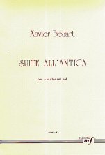 Suite all'antica-Música instrumental (publicación en papel)-Partituras Intermedio