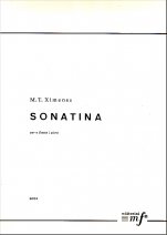 Sonatina per a flauta i piano-Música instrumental (publicació en paper)-Partitures Intermig