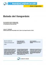 Balada del llargandaix-Joves orquestres (peces soltes en pdf)-Escoles de Música i Conservatoris Grau Mitjà-Partitures Intermig