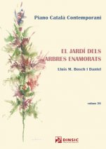 El jardí dels arbres enamorats-Piano català contemporani-Partitures Avançat