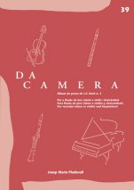 Da Camera 39: album of pieces from J. S. Bach n. 2-Da Camera (paper copy)-Music Schools and Conservatoires Advanced Level-Scores Advanced