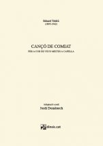 Cançó de comiat, a capella-Separates d'obres vocals o corals-Escoles de Música i Conservatoris Grau Superior-Partitures Avançat