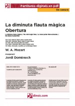 La diminuta flauta màgica Obertura-Da Camera (piezas sueltas en pdf)-Partituras Básico