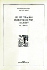 Les set paraules de Nostre Senyor Jesucrist-Música coral catalana (publicació en paper)-Partitures Intermig