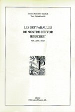 Les set paraules de Nostre Senyor Jesucrist-Música coral catalana (publicació en paper)-Partitures Intermig