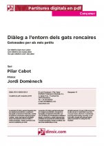 Diàleg a l’entorn dels gats roncaires-Cançoner (cançons soltes en pdf)-Escoles de Música i Conservatoris Grau Elemental-Partitures Bàsic