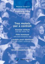 Tres motets per a contralt-Choral Music (Notes in Cloud)-Music Schools and Conservatoires Advanced Level-Scores Advanced