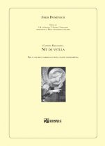 Cantata nadalenca Nit de vetlla. Versión con conjunto instrumental. (Materiales de orquesta)-Navidad-Materials d'orquestra-Partituras Básico-Partituras Intermedio