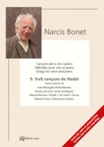 9. Vuit cançons de Nadal-Cançons de Narcís Bonet-Nadal-Escoles de Música i Conservatoris Grau Elemental-Partitures Bàsic