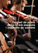 Concert per a piano per a la mà esquerra i orquestra de cambra Opus 46. n.3-Materials d'orquestra-Escoles de Música i Conservatoris Grau Superior-Partitures Avançat