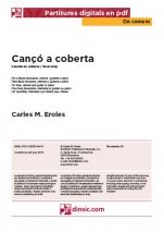 Cançó a coberta-Da Camera (peces soltes en pdf)-Partitures Bàsic