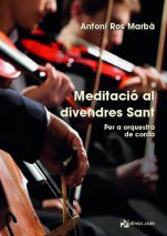 Meditació al divendres Sant-Orchestra Materials-Music Schools and Conservatoires Advanced Level-Scores Advanced