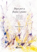 Duet per a flauta i piano-Música instrumental (publicación en papel)-Partituras Avanzado