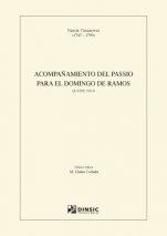 Acompañamiento del Passio para el Domingo de Ramos-Música coral catalana (publicación en papel)-Partituras Intermedio