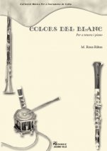 Colors del blanc-Música para instrumentos de cobla (publicación en papel)-Escuelas de Música i Conservatorios Grado Medio-Escuelas de Música i Conservatorios Grado Superior-Partituras Avanzado-Partituras Intermedio