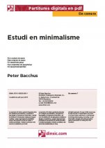 Estudi en minimalisme-Da Camera (separate PDF pieces)-Scores Elementary