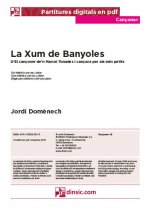 La Xum de Banyoles-Cançoner (canciones sueltas en pdf)-Escuelas de Música i Conservatorios Grado Elemental-Partituras Básico